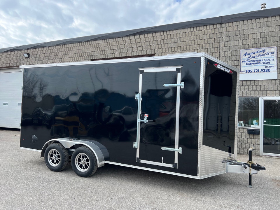 2026 Weberlane W716ACTW - 7x16 ALL ALUMINUM TANDEM AXLE ENCLOSED ...