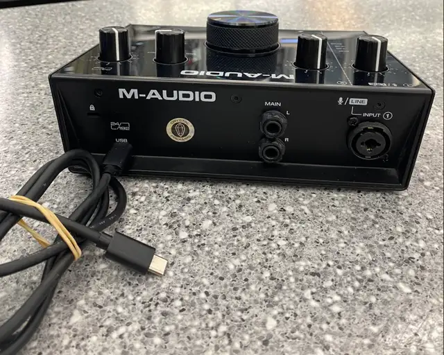 M-Audio 192/4 Inferface USB C in Pro Audio & Recording Equipment in City of Toronto - Image 3
