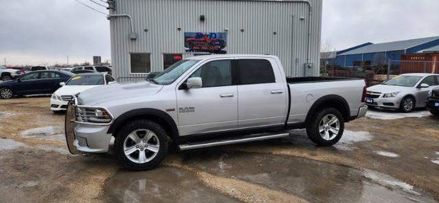 2013 RAM 1500 SPORT,4X4,LEATHER,ALLOYS,LOADED in Cars & Trucks in Winnipeg