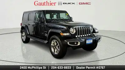 The 2022 Jeep Wrangler Unlimited Sahara is a versatile 4-door SUV that blends classic Jeep off-road...