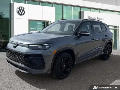 Unveiling the striking 2025 Volkswagen Tiguan Comfortline R-Line Black Edition, this Sport Utility v...