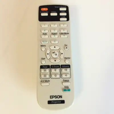 Epson projector remote control.  154720001, View more