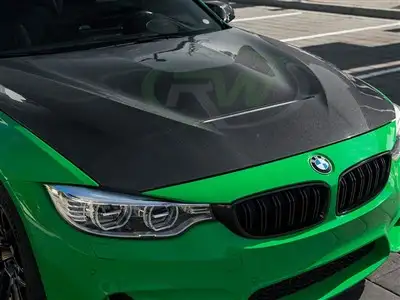 BMW F80 F82 M3 M4 ALUMINUM & CARBON FIBER GTS CS STYLE HOOD NEW 2014 2015 2016 2017 2018 2019 ALUMIN...