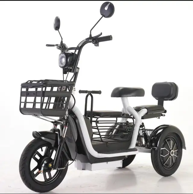 High-Speed Electric Tricycle Lithium Battery 3-Speed, Brand New, in eBike in Oshawa / Durham Region - Image 2
