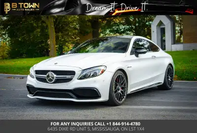 2017 Mercedes-AMG C63S – 503hp Hand-Built V8, German Performance Icon Finished in [Exterior Color] o...