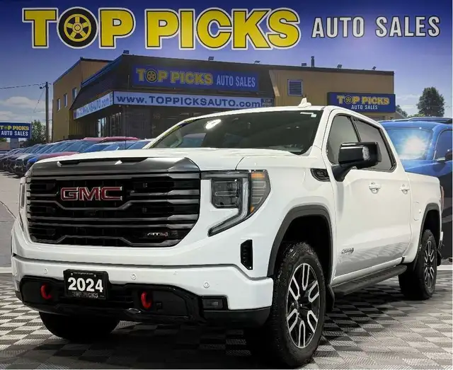 2024 GMC Sierra 1500 AT4, Fully Loaded, 3.0 Liter Diesel, Low Km