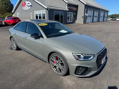 2023 AUDI A4 S-LINE AWD $159 Weekly tax in ???? $159 Weekly Tax In ???? 2.0L 4CYL GASOLINE ???? Quat...