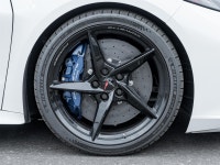 *Price Includes Luxury Tax* Electric Blue Full Length Dual Racing Stripes | Gloss Black Wheels | Blu... (image 6)