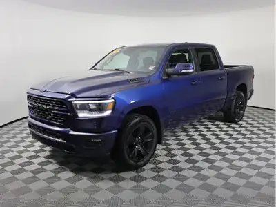 Athletic and muscular, our 2022 RAM 1500 Sport Crew Cab 4X4 has a bold spirit that can bring out you...