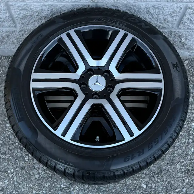 (80%) 4x MB GLC 43 AMG 19" OEM RunFlat Winter Wheels Package in Tires & Rims in City of Toronto - Image 10