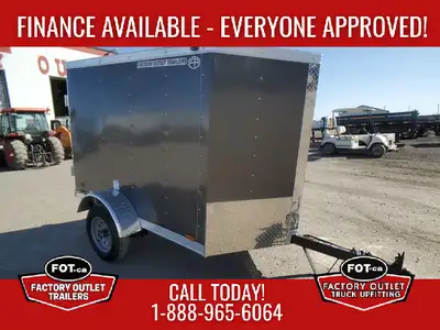 Welcome to Factory Outlet Trailers! NEW Cargo Mate E-Series 4x6ft Enclosed Trailer by Forest River -...
