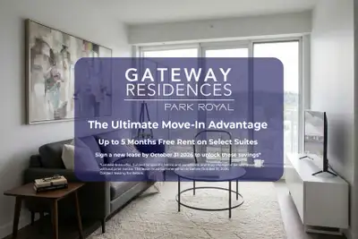 1 BR *Special Offer Available* The Ultimate Move-In Advantage Up to 5 Months Free Rent on Select Sui...