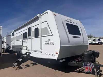 Coachmen Freedom Express Select travel trailer 30SE highlights: Rear Bunkhouse 18' Awning Front Bedr...