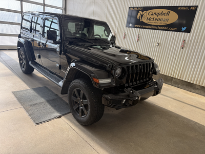 Located in Killam, Alberta. 2021 Jeep Wrangler Unlimited Sahara High Altitude 4x4This 2021 Jeep Wran...