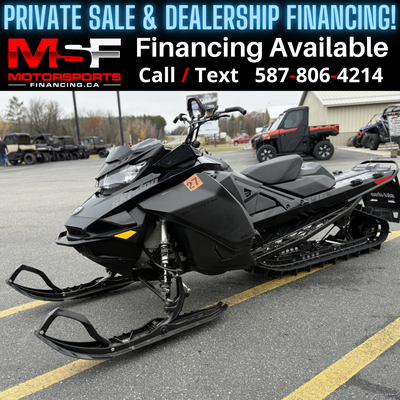 Welcome to Motorsports Financing - Kelowna! 2022 Skidoo Summit Engine: 650