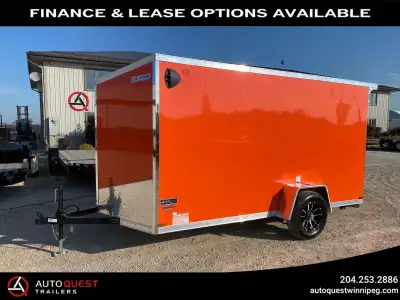 WE DELIVER - This trailer is located in Winnipeg, MB. Brand New 2026 US Cargo 6' x 12' x 72" V-Nose...