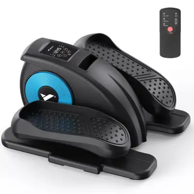 BRAND NEW - MERACH Compact Under Desk Elliptical Machine, Adjust, View more
