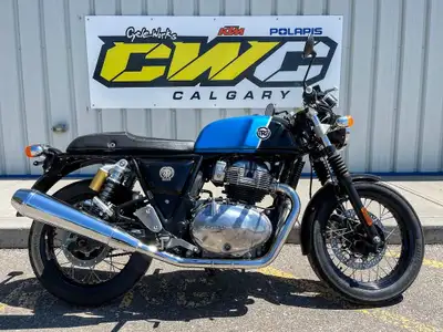 ONLY ~$57 BI-WEEKLY WITH $500 DOWN OAC. CALL/TEXT 403-230-1920.The 2023 Royal Enfield Continental GT...