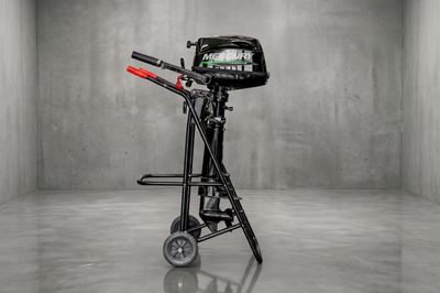 Le hors-bord Mercury 5hp au propane, � combustion propre, a été conçu pour aller partout. Il fonctio...