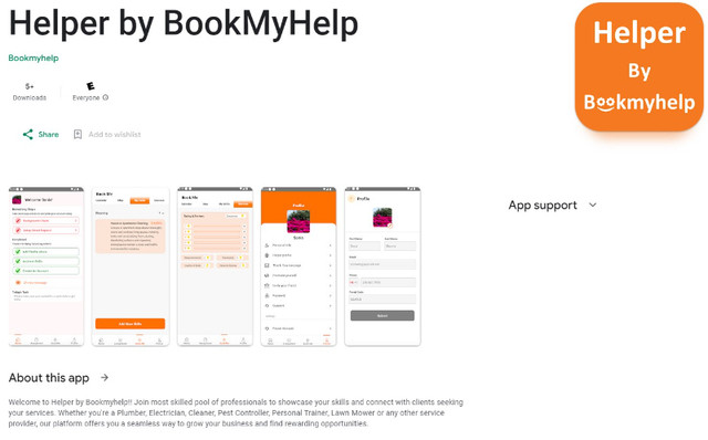 Helper by Bookmyhelp(Android & iOS)App for skilled professionals in Other in Mississauga / Peel Region - Image 3