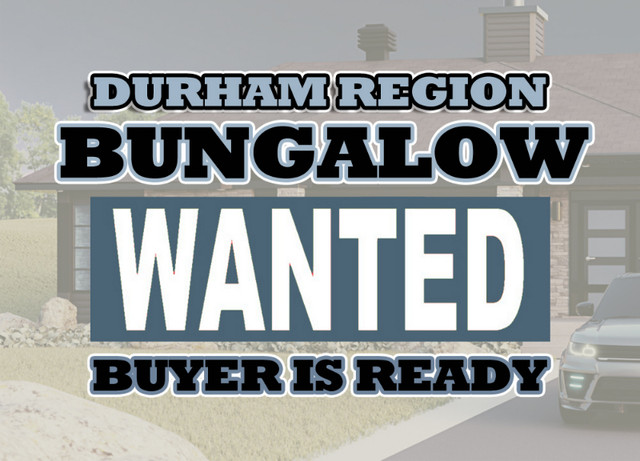 ••• Are You Selling Your Oshawa Bungalow? Buyers Waiting in Houses for Sale in Oshawa / Durham Region