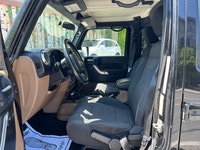 2011 JEEP WRANGLER SAHARA CONVERTIBLE 4X4 / SAFETY CERTIFIED ONE OWNER JUST ARRIVED, BLACK, 4DR, 3.8... (image 8)