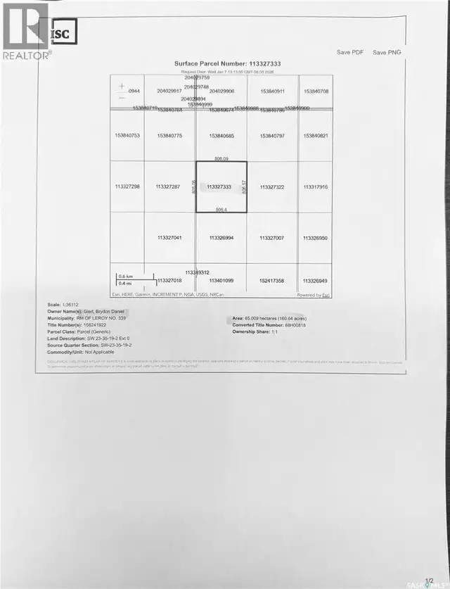 Gierl Land Leroy Rm No. 339, Saskatchewan in Land for Sale in Saskatoon - Image 7