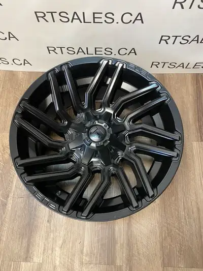 et of four NEW 20 inch Fuel Typhoon rims -- FITS Dodge Ram 2500 3500 AND GMC Chevy (1999-2010 GMS) -...