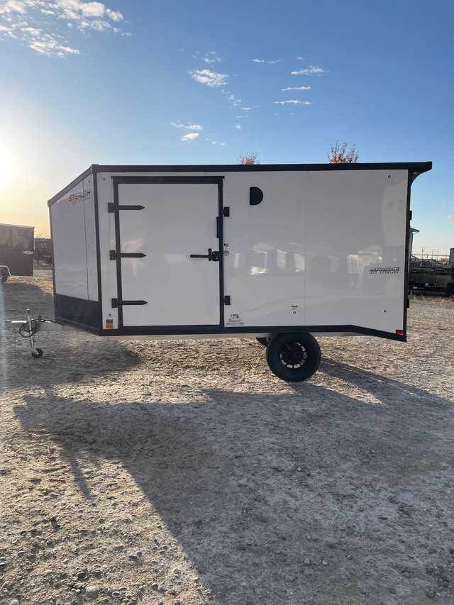 Stealth Apache***8.5x12*** 2 Place Sled Trailer   in Cargo & Utility Trailers in Calgary - Image 3