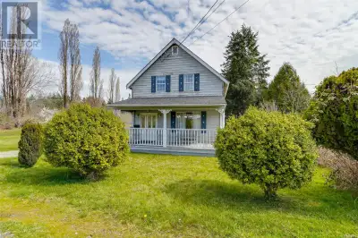 EVERYTHING YOU NEED. Well maintained family farmhouse on five acres of level pasture land and only m...