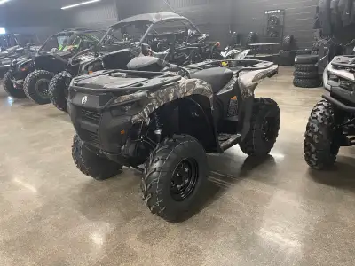 2026 CAN-AM OUTLANDER DPS 500 ATV STOCK #A115228 40 HP ROTAX ACE ENGINE SELECTABLE 2WD/4WD WITH VISC...