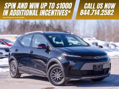 This 2023 Chevrolet Bolt EUV LT is an all-electric SUV that delivers smooth, quiet performance with...