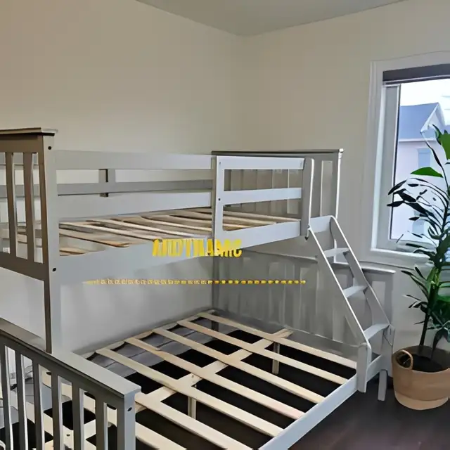 Twin over Full bunk bed - cash on delivery in Beds & Mattresses in Kingston - Image 2
