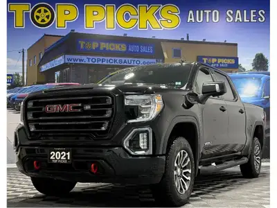 AT4, Crew Cab, 4x4, 3.0 Liter Diesel, Premium Two Tone Leather Interior, Buckets & Console, Power Se...