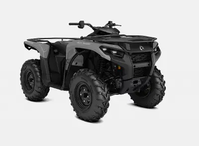 2026 CAN-AM OUTLANDER DPS 500 ATV STOCK #A119554 40 HP ROTAX ACE ENGINE SELECTABLE 2WD/4WD WITH VISC...