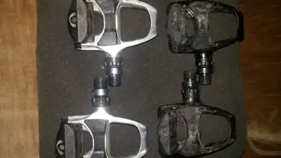 Shimano Road bike pedals good shape, View more