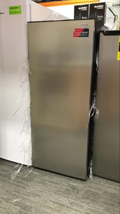FRIGIDAIRE 2 IN 1 CONVERTIBLE UPRIGHT FREEZER/ FRIDGE 10 CUFT SS, View more