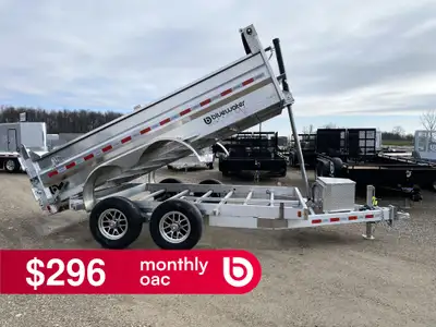 Canadian Mennonite Built Aluminum Tandem Axle Dump Trailer 9,990lb is $14,225.00 or $284.47/month! O...