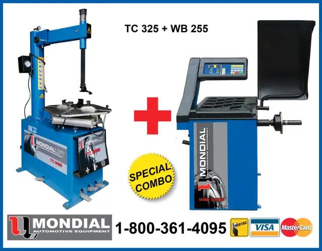 Combo Tire Changer Balancer Tire Machine TC325 & WB-255 in Heavy Equipment Parts & Accessories in Bridgewater - Image 2