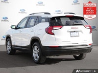 New Price! Odometer is 7087 kilometers below market average! White 2024 GMC Terrain SLE AWD 9-Speed... (image 2)