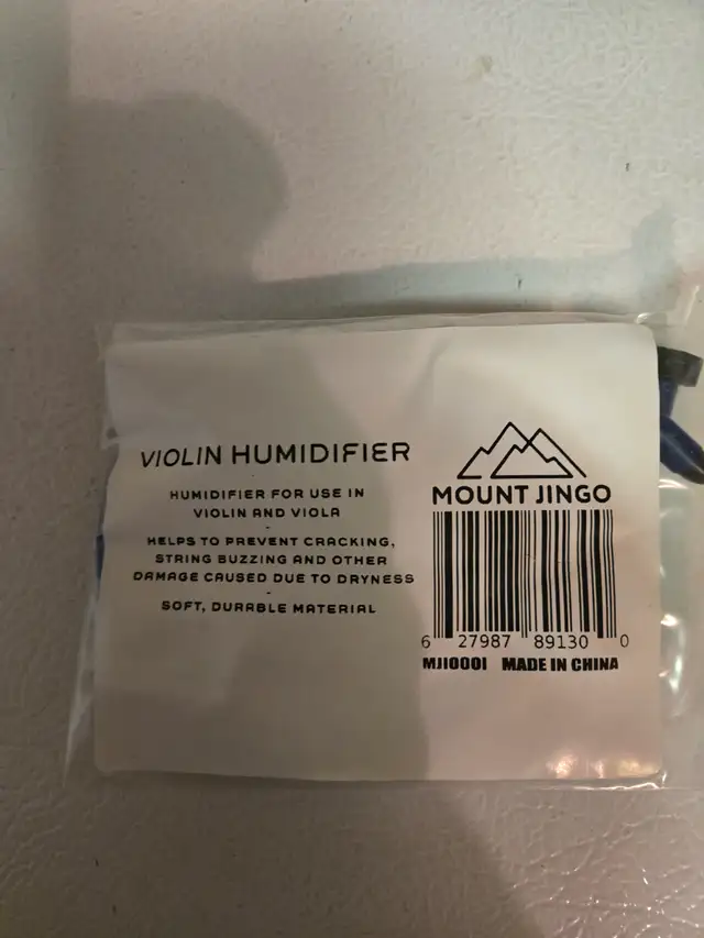 MOUNT JINGO VIOLIN AND VIOLA HUMIDIFIER - **NEW** in String in Calgary - Image 4