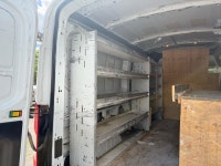 2016 Ford Transit Cargo Van Medium roof with 3.7L V6 engine, auto ac, bluetooth, shelves inside, pow... (image 6)