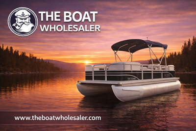 WHY BUY NEW? – 2021 SUNCHASER 18’ PONTOON – 40HP YAMAHA HIGH THRUST – ONLY 50 HOURS LIKE NEW • VINYL...