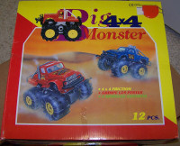 CARS: Big Monster 4 x 4 Friction Truck- Makes a Great Present •