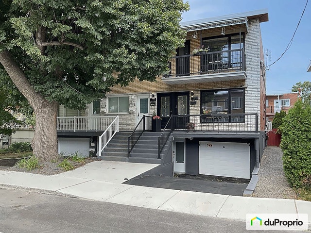 $849,000 - Duplex for sale in Mercier / Hochelaga / Maisonneuve — photo 1