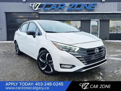 looking for a stylish and efficient sedan? Check out this sleek, used 2023 Nissan Versa SR CVT, now...