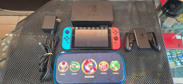 Nintendo Switch (V2) With Dock And Charger