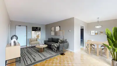 1 Bedroom, 1 Bath Suite features a spacious living room & private kitchen! Limited-Time Special Rent...