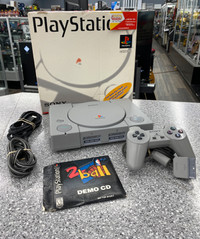 Sony Playstation 1 PS1 Boxed w/Demo Disc