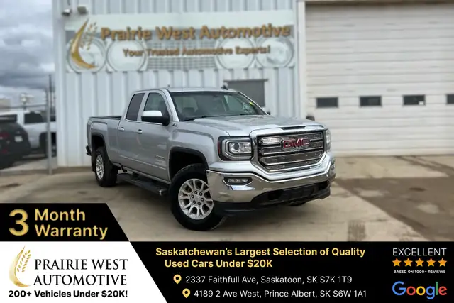 2019 GMC Sierra 1500 SLE Crew Cab SLE 5.3L V8 | Command Start | 